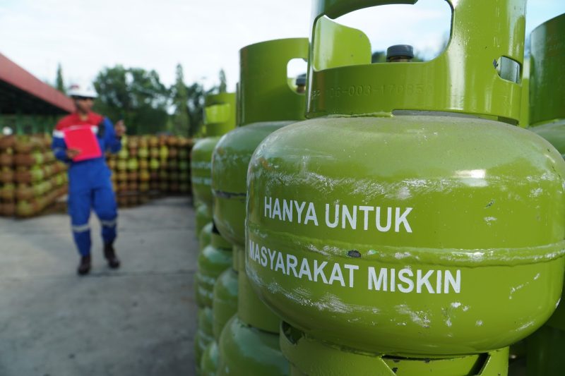 PT Pertamina akan saknsi oknum agen dan pangkalan yang melanggar aturan dalam penyaluran gas subsidi 3 kg. (Foto: ist) 